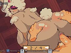 this sloppy bunny takes on a monster cock for wild vaginal action and big tits play