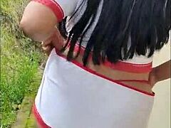 nurse sneaks me home to pound her tight ass rough until we both cum hard