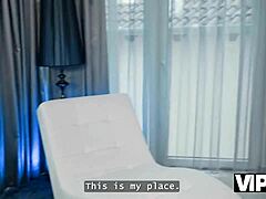 VIP4K babe shows boobies to get back at boyfriend while dancing naked in close-up