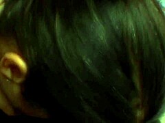 Three slutty brunettes gathered for a wild orgy, taking turns blowing the lucky guy before diving into horny lesbian action with nonstop group fun.