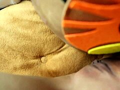 Asian Schoolgirl Licking Pussy in Uncensored Solo Toy Play with Skinny Housewife Fisting