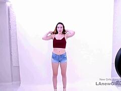 this timeless brunette goddess takes it hard at her modeling audition with deep daddy style pounding