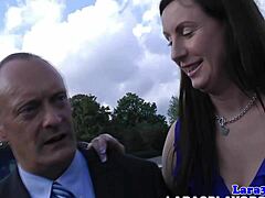 mature british pornstar fingered as a nurse in stockings and heels