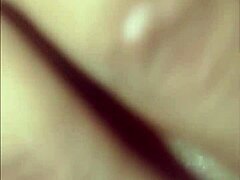 In a homemade scene, a skinny girl experiences intense anal penetration.