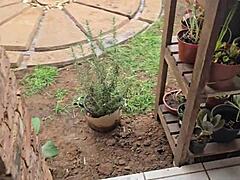 Friend shares his wife in a surprising outdoor quick adventure scenario