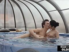 Hey older man, wanna take my small tits teen body with fetish for blowjob and fucking in shaved pussy?