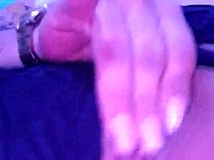 Curvy Latina Touches Her Big Ass And Fingers Herself While Watching Porn In Homemade Solo Yoga Session