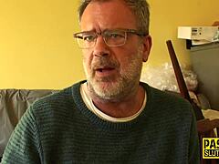 Ebony Babe in Wam Fetish Rides Cock and Deepthroats Cum