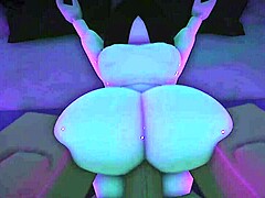 roblox couple gets wild with huge cock pounding and creampie finish