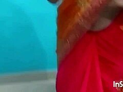 Newly married indian couple engages in hardcore fuck sex with big ass homemade action