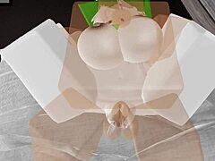 Roblox whore jumps on noob for intense fucking with creampie finish. She rides cowgirl then switches to missionary for more hardcore action!