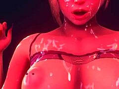 nelly gets banged doggystyle and bent over for multiple orgasms with facial cumshots