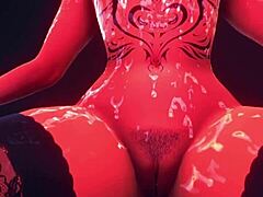 nelly gets banged doggystyle and bent over for multiple orgasms with facial cumshots