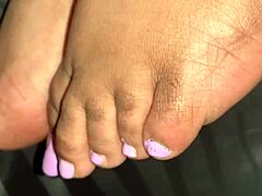 Discover the intriguing world of candid ebony soles captured in a hidden second edition.