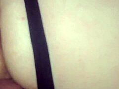 Hey, check out this chubby slut getting her juicy pussy fucked hard by bbc and loving every second