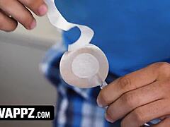 Stepbros swap stepsisters for a facial finish before pounding their own - swappz 😏