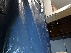 latin tranny teen 18+ stuffs big toys into gaping ass for wild fun