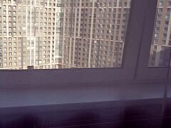 I feel so thrilled when my cute blonde co worker gives me that deepthroat pov in the early morning