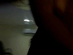 uh, that hot morena chick's givin' her ass up while hubby watches, dang it's wild