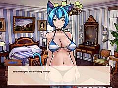 Oh man, that cat girl from breeding farm just nailed a morning blowjob scene!