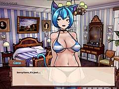 Oh man, that cat girl from breeding farm just nailed a morning blowjob scene!