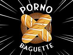 Luciolle the beautiful brunette slut craves more and more cocks in her wild MMF threesome adventure with French amateurs.