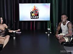 Will Mastro's Best Moments with Vitoria Beatriz in Hot Casting Part 1, Featuring Group Latina Tits Massage and Outdoor Brazilian Swingers Action on Sheer Red