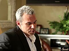 petite stepdaughter experiences taboo fantasy. she gets jizzed on her pussy in erotic spooning