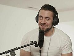 Thick brunette Cami Strella licks ass and deepthroats Dante Colle during casting interview