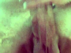 suggestive solo play in the bath with orgasm