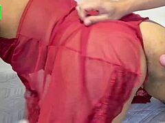 Hey, my wife kept teasing that hung bull until he pounded her ass hard