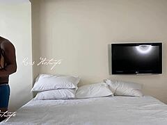 Boss sucked me so good until I came before shoving that huge black cock in me 😈