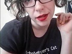 Watch This Anal Slut Obey Mistress in Nonnude Sexting with Lipstick and Jerk Off Instructions!