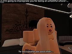 uh, snowbunny from roblox cheats on boyfriend with big black cock in rough sex session