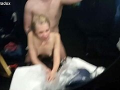 18 Yo Teen 18+ Gets First Time Fuck with Big Cock in Mall Sauna