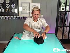 Hey, this redhead cutie with natural tits gets her pussy pounded hard in doggystyle and missionary by her tattooed couple partner.