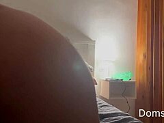 Big Ass Latina Gets Fucked Hard At Night After Teasing Horny