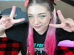 She starts the sexy blowjob session with a teasing lick before diving in deeper