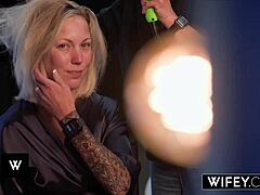 i hold hubby's hand while taking monster bbc