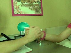 next he said he was sorry and licked her shaved pussy good with a