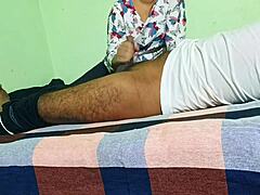 Indian Girl Enjoys Sexy Doggystyle With Husband's Friend in First Time Encounter