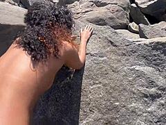 novinha de 18 anos casada loses her phone leading to leaked sexy amateur videos from recreio beach