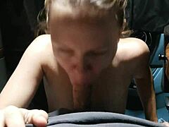 Wife feels such deep pleasure taking that mouthful of cum in the truck with shadebunny.
