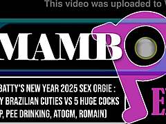 oscar battys new year orgy features three slutty brazilian cuties taking huge cocks in dap anal rimming