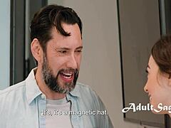 Slumber Party Cutie Caught Besties Stepdad Fapping