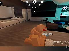 Oh wow, I can't believe she gets fucked hard by that blonde catboy in Roblox with intense blowjob action