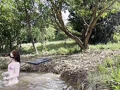 albina faz sexo no matou no pelo com estranho que batia punheta pra ela