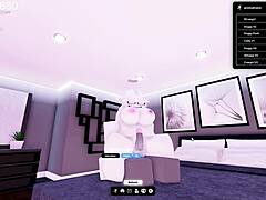 So, like, this Roblox sex 3 scene with big cock pounding big tits and ass in wild action