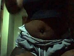 Next Door Ebony Milf In Tight Shorts Flashes Her Saggy Big Tits And Puffy Nipples To Neighbor For Orgasm Tease