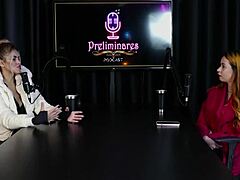 Compilation Of Jhocy In Preliminares Podcast Features Bia Hot In Sexy Brazilian Swingers Game With See-Through Lingerie And Cosplay